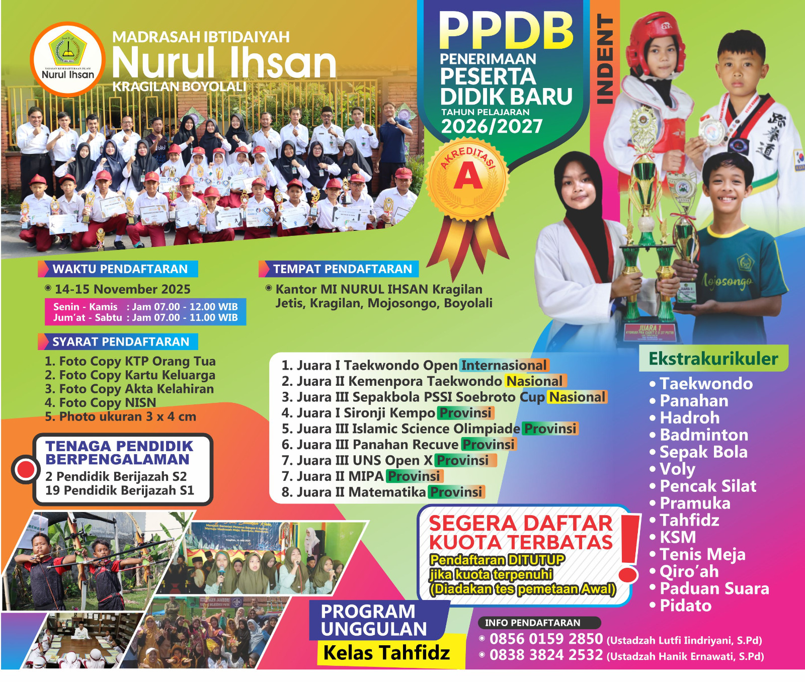 PENERIMAAN PESERTA DIDIK BARU (PPDB) Jalur INDENT